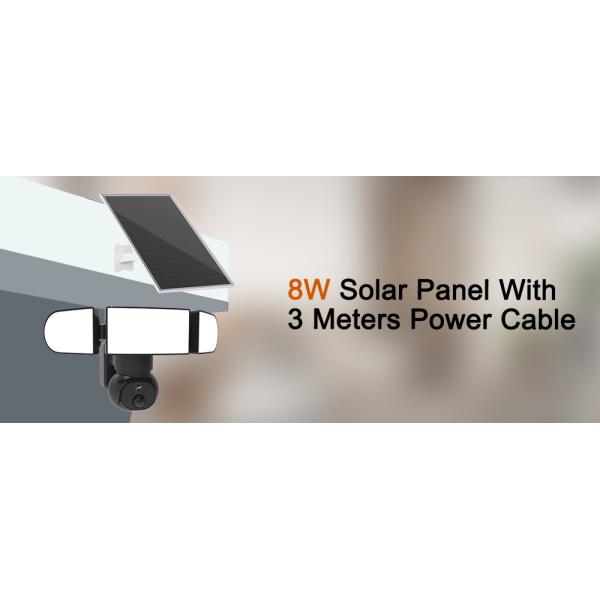 Outdoor 8.5W 6V Solar Panel Solar Power Kit For Security Camera
