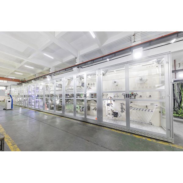 Quickly Switch Specifications Sanitay Pad Making Machine 5 Sizes Customized