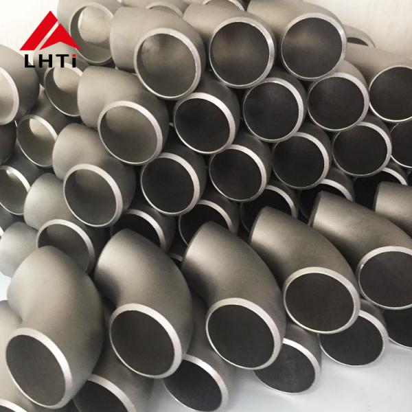 ASTM B363 Titanium Pipe Fitting Gr1 Gr2 3.0-18mm Thickness titanium elbow