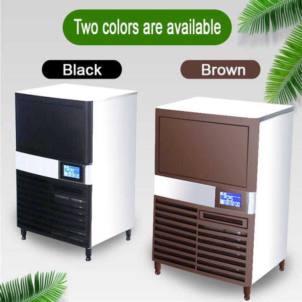 LCD Smart Milk Tea Shop Equipment Ice Cube Maker Machine
