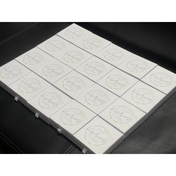 Customized White Paper Drawer Necklace Box