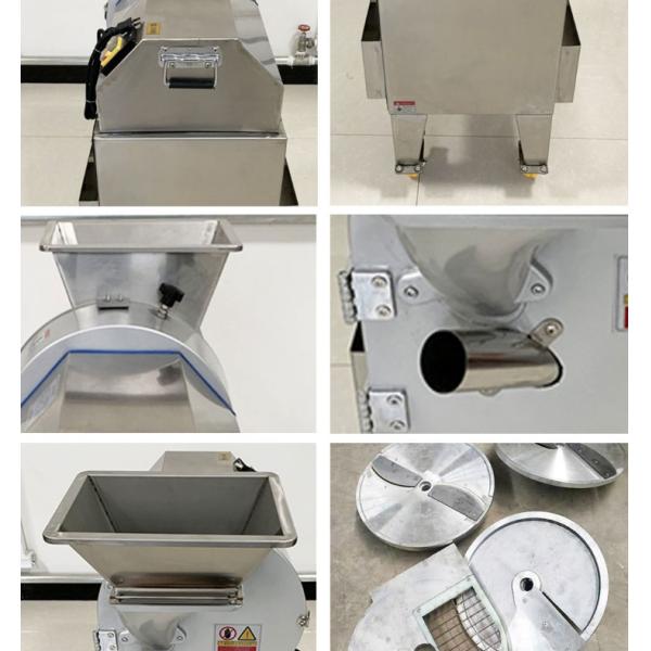 Multifunctional Potato Dicing Machine 800kg/H Carrot Cutting Machine