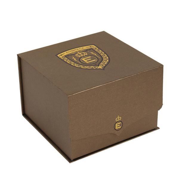 Magnetic Closure Square Baseball Cap Shipping Box Hard Cardboard Lightweight