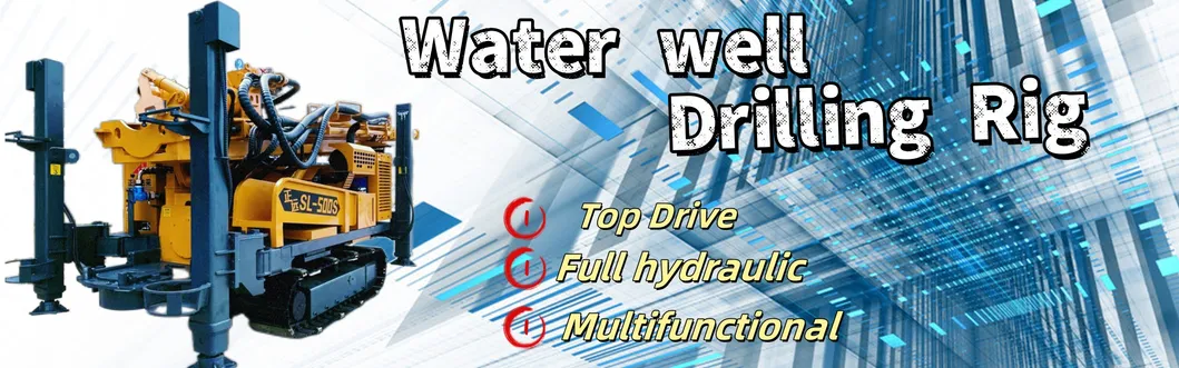 Factory Manufactures Multi-Function Rotary Core Drilling Rig for Drilling 500 Meters Depth