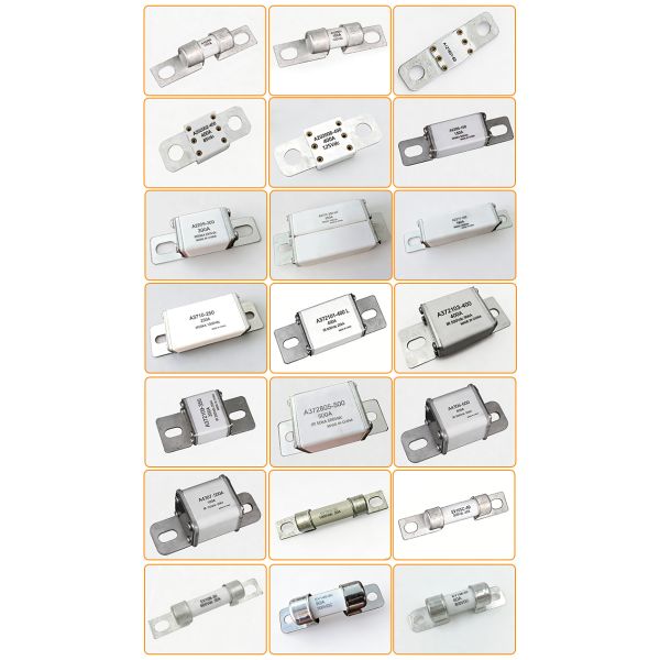 DC EV Fuse 150A to 400A 500VDC Stud-mount for EV HEV PHEV Overcurrent Protection
