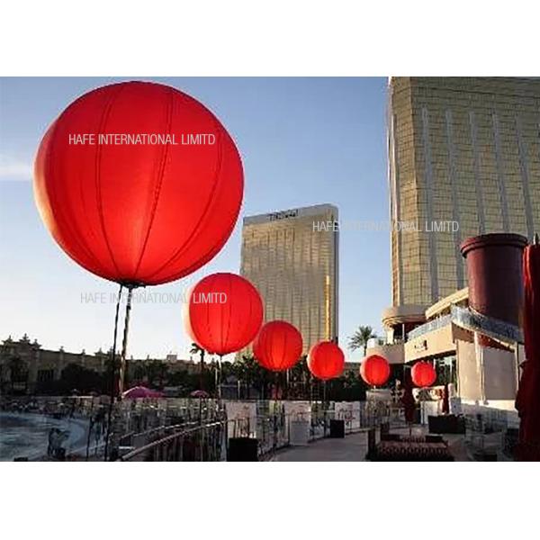 Moon Balloon Inflatable Tripod Led Lights For Wedding Reception Custom Logo Printed