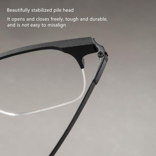 Magnetic Pure Titanium Aluminum Optical Frame Universal Set Frame