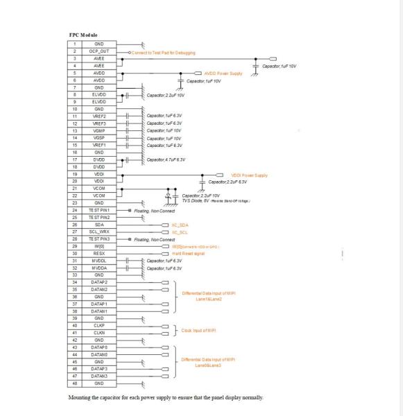 Sunlight Readable 0.71 Inch AMOLED Module , 1920X1080 With MIPI+IIC Interface