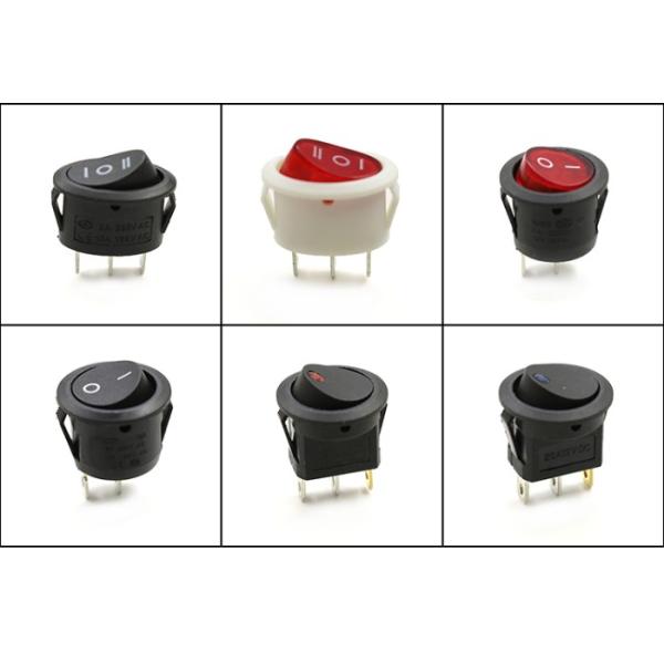 Kcd2 - 101n Miniature Small Round 10a Rocker Switch Panel