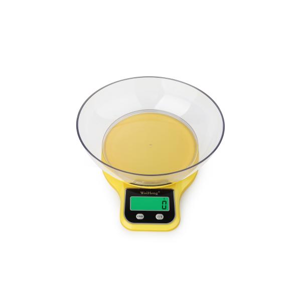 Vegetable Food Electronic Kitchen Scales , Abs Plastic Portable Kitchen Scale For Household