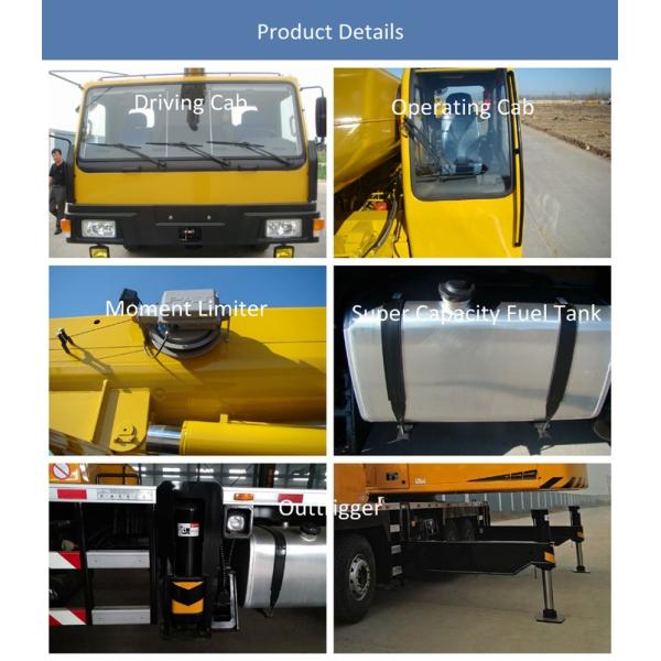 Top quality 110T lifting capability mobile crane QLY110 truck crane