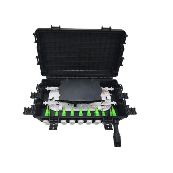 Fast Connector Exit Optic Splice Nap Closure , Outdoor Splitter Distribution Box 16 Core