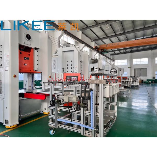 Fully Automatic Aluminum Foil Container Machine with 3 Cavity Mould and C Frame Structure