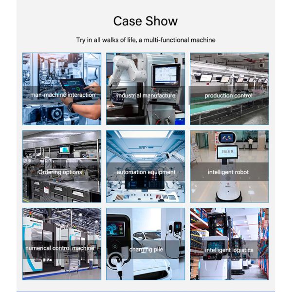 Touch Panel Pc Industrial Tablet Window Linux Os 21.5Inch Capacitive Window Android All in One Computer Industrial Panel PC