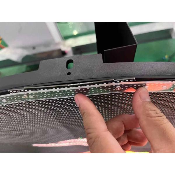 High Brightness 3840Hz Refresh Rate Circle LED Screen Rear Service
