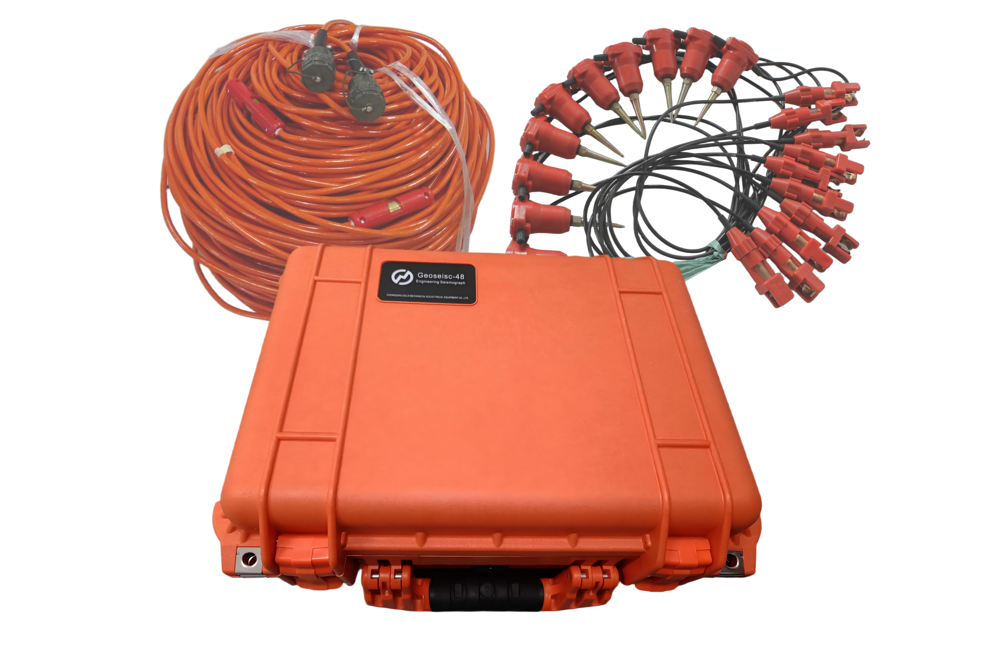24 Channel Geophone Spreader Cable Passive Seismic Survey Cable