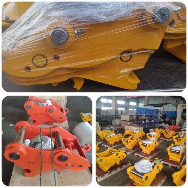 Hydraulic Double Lock Excavator Quick Hitch Multi Coupler Fast Attachment Change