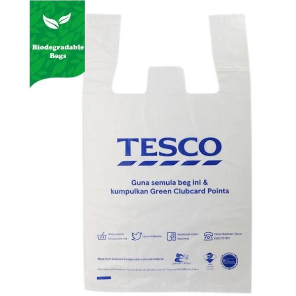 Biodegradable Compostable PBAT Handle Bag,Compostable Handy Bag, Die Cut Handle, Soft, Handle Compostable Trash Bag