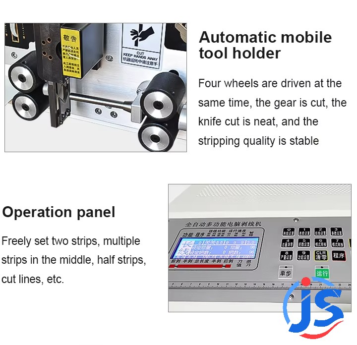 Fully Automatic Small Size Cable Electric Wire Strip and Cut Machine Equipment Machinery Factory Support Directly Agent Prices
