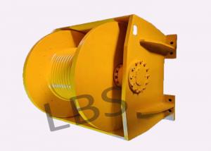 Marine 14mm Dia Wire Rope Hydraulic Crane Winch With Special Groove