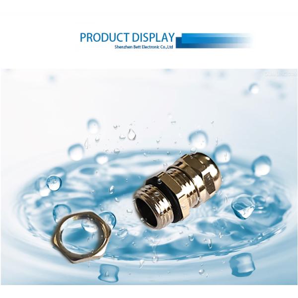 PG Series Plastic Cable Waterproof Connector For Wire Fixed Head Gland