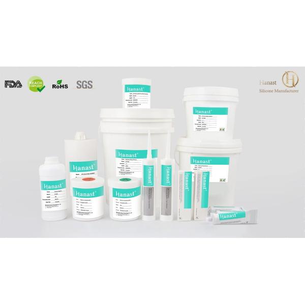 Thermal Conductivity Electronic Potting Silicone Liquid Two Component Custom