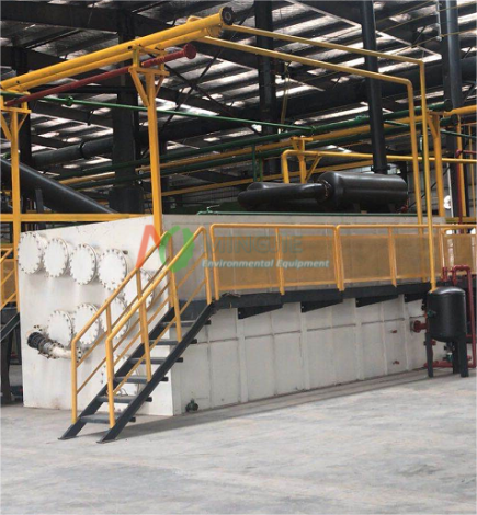 Batch Type Pyrolysis Machine for Tire Recycling in Plastic Rubber Processing Machinery