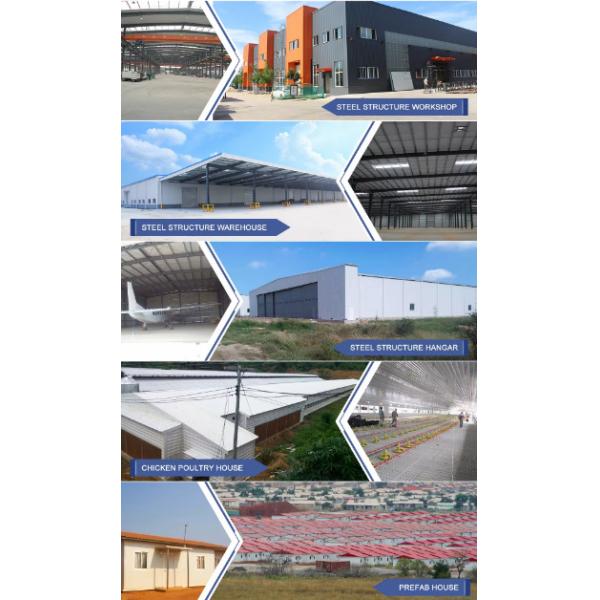 Pre Engineered Warehouse Steel Structure Building Assembled Quickly