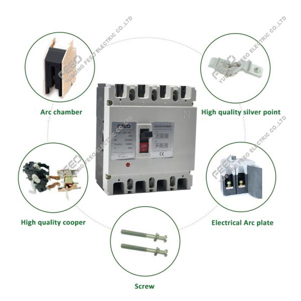 Moulded Case Altitude 2000m 4P AC Circuit Breaker