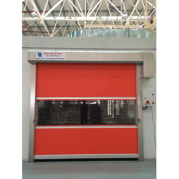 High Frequency Using Industrial High Speed Door , Automatic Shutter Door