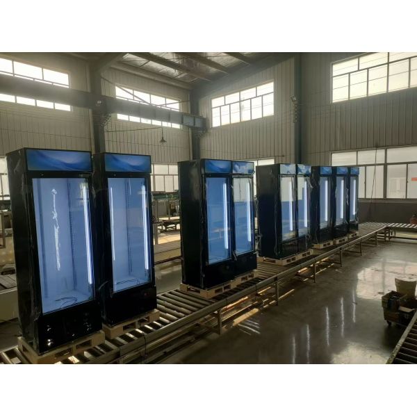 Open Vertical Multideck Display Fridge OEM Refrigerated Showcase