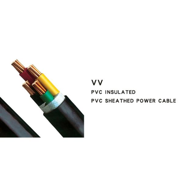 Underground VV Multicore Power Cable Insulated Electrical Wire IEC60502