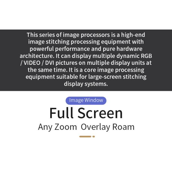 1, AI-9 FTTN Multi-Function Tiled Display Processor Video Conference Camera