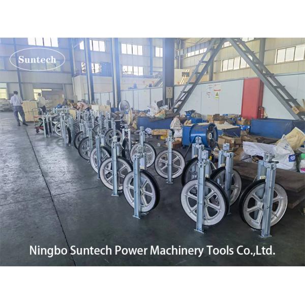 916X110mm 5 Sheaves ACSR 720 Transmission Line Stringing Blocks