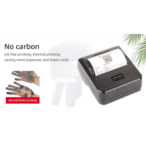 Stocked Mini Thermal Printer 80mm USB Wireless Bluetooth Printer for POS/ESC Command