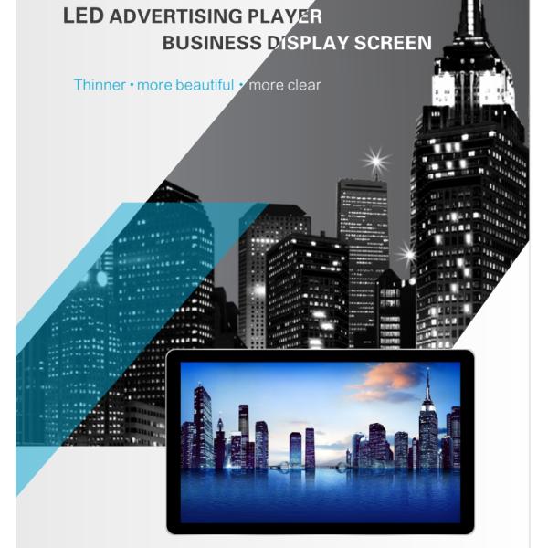 Wall Mounted Interactive All In One PC Touch Screen 49 Inch 16 : 9 Super Thin Shell Body
