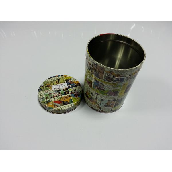 Metal Tin Candy Containers
