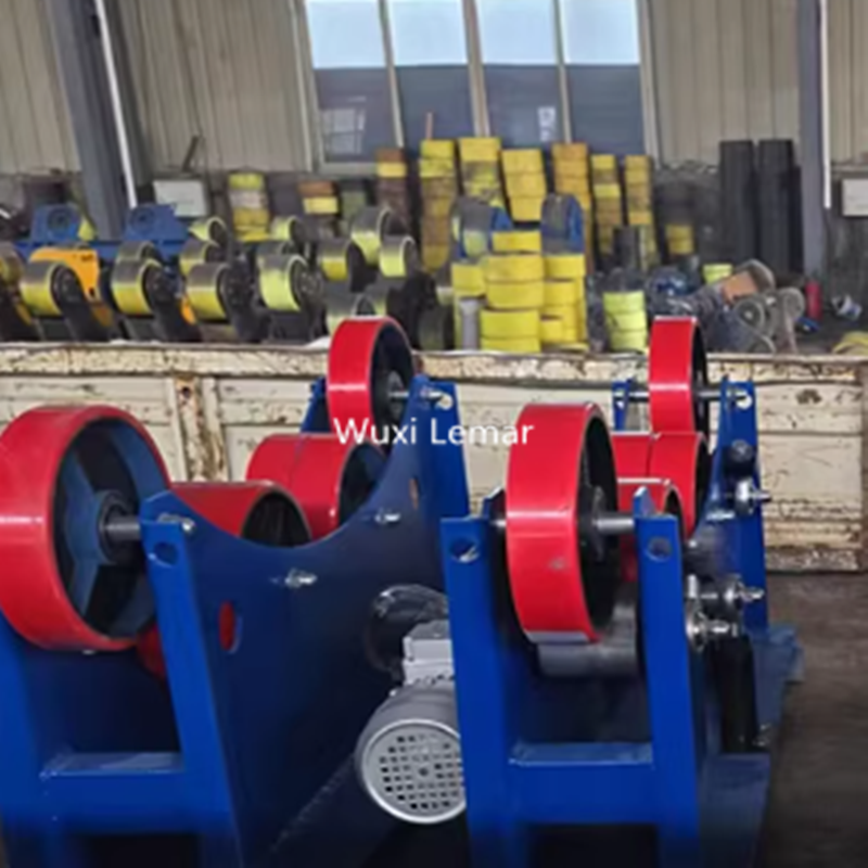 1 Ton Welding Positioner Small Rotating Worktable For Pipe Stainless Steel Vessel Welding