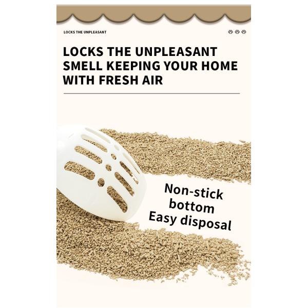 Broken Cat Litter Item Type OEM Customized Clumping Flushable Nautral Bamboo Sand