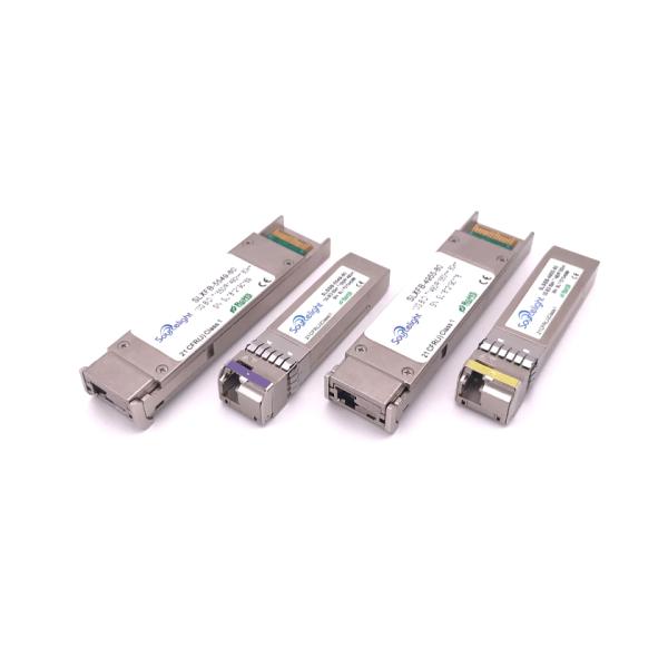 Sfp+ Bidi 80km Ethernet Optical Transceiver , Data Center Optical Transceiver