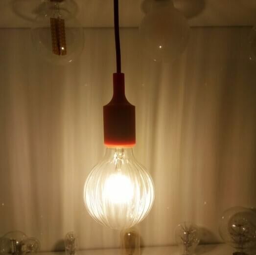 decorative lighting Globe bulb E26/E27 socket filament led light warm white yellow glow