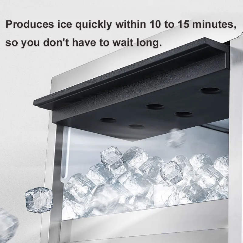 Stainless Steel Industrial Flake Ice Machine Automatic Flake Ice Maker Machine 220V