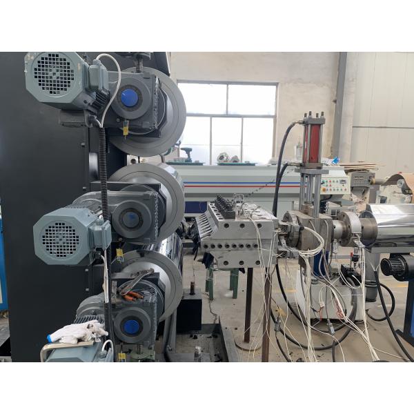 Double Screw WPC Plastic Board Extrusion Line For Funiture Making