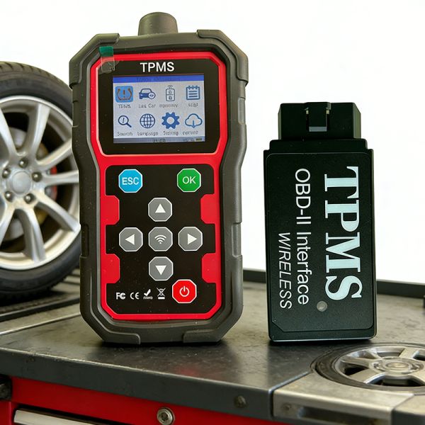 Universal 315Mhz 433Mhz Programmable Tpms Sensor Relearn And Programming Scanner