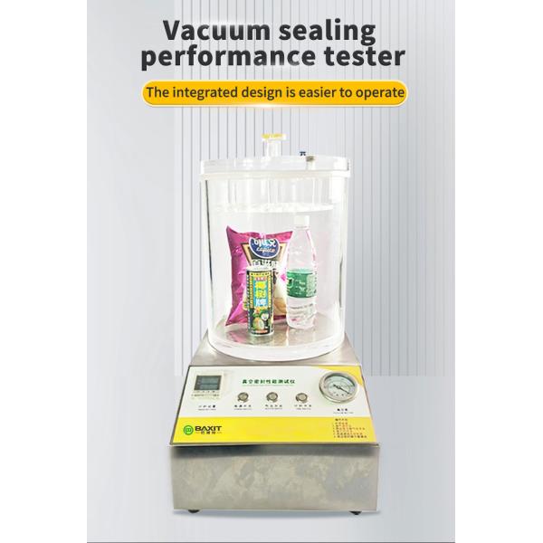 Negative Pressure Leak Test Instrument Vacuum Seal Detector Sealing Testing Machine