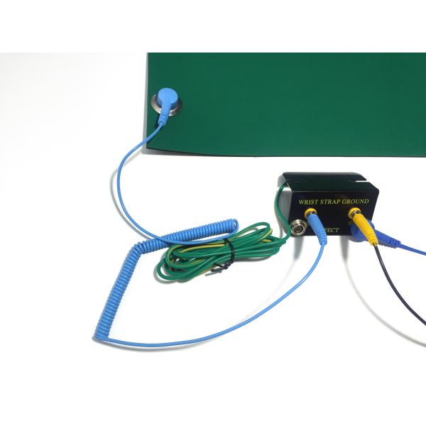 Electrostatic Discharge Wrist Strap With Cord Adjustable w/Alligator Clip