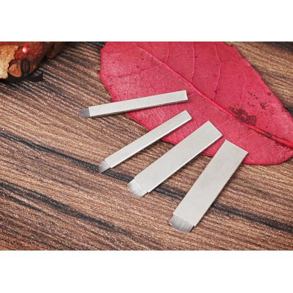 CE Certification 0.20mm #21U Silver Hard Shape Blade Permanent Makeup Needles