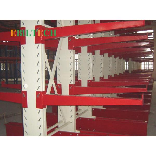 Structural Cantilever Pallet Racking , Heavy Duty Cantilever Racking System