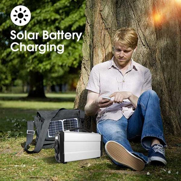 Emergency tool 110V 220V 60000mah outdoor indoor plug and play portable solar generator for home use