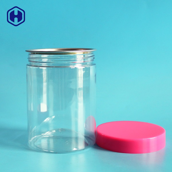 #300 EOE Screw Cap 485ML 16OZ Clear Plastic Cans